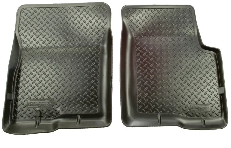 Husky Liners Classic Style Front Floor Liner - Black - Crew Cab - Toyota Fullsize Truck 2001-04 - Pair