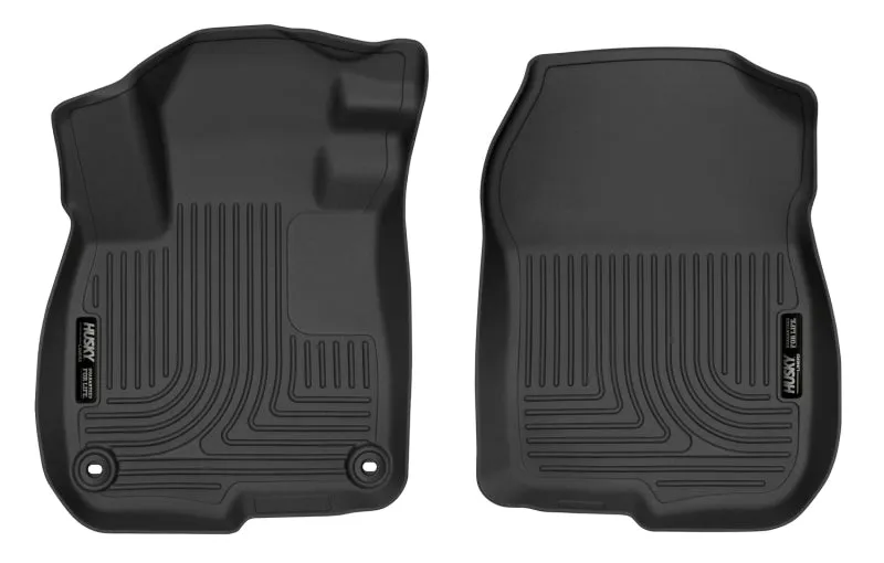 Husky Liners Weatherbeater Floor Liner - Front - Plastic - Black - Honda CR-V 2017-21 - (Pair)