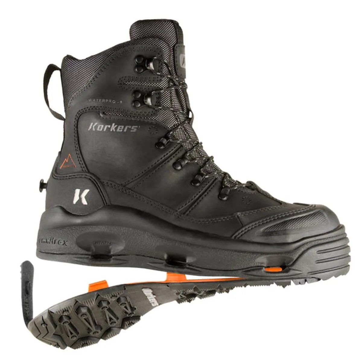 Korkers Men's Snowjack Pro Safety Winter Work Boots with Ninety Degree Sole