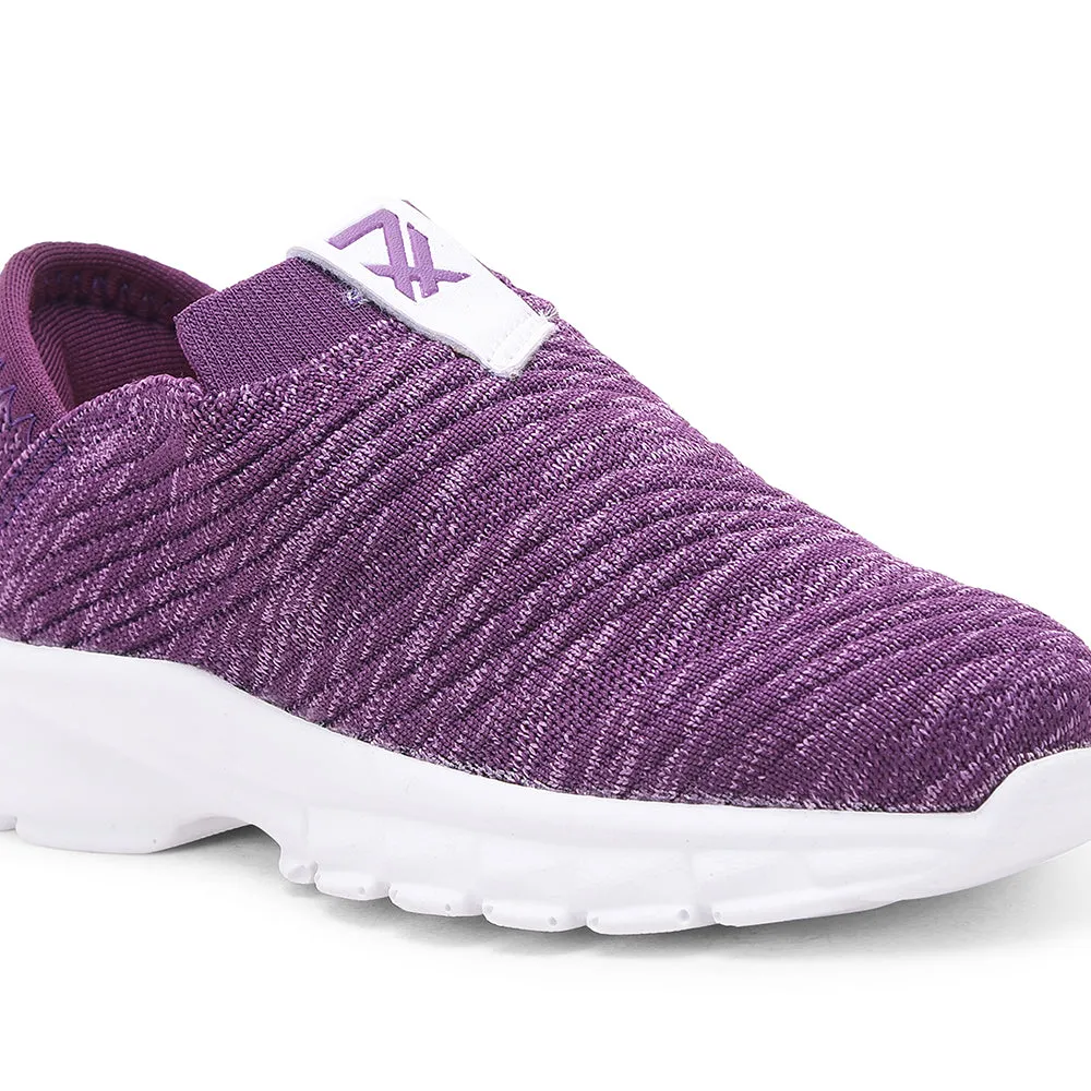 Leap7x by Liberty Kids JEEVA-25 Purple Casual Non Lacing Shoes