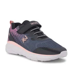 Leap7x By Liberty Kids KIMSER-E Black Sports Lacing Shoes