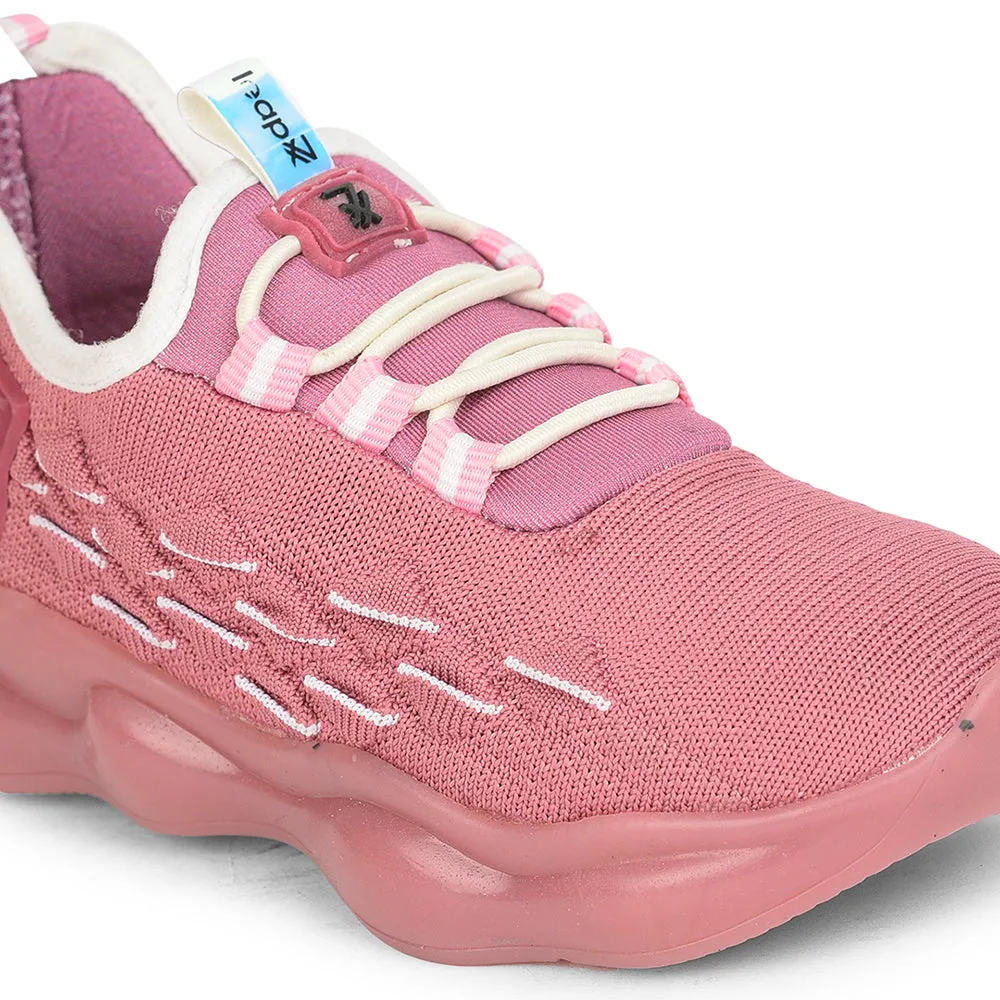 Leap7x Non Lacing Sports Shoes For Kids (Pink) ENRICK-2 By Liberty