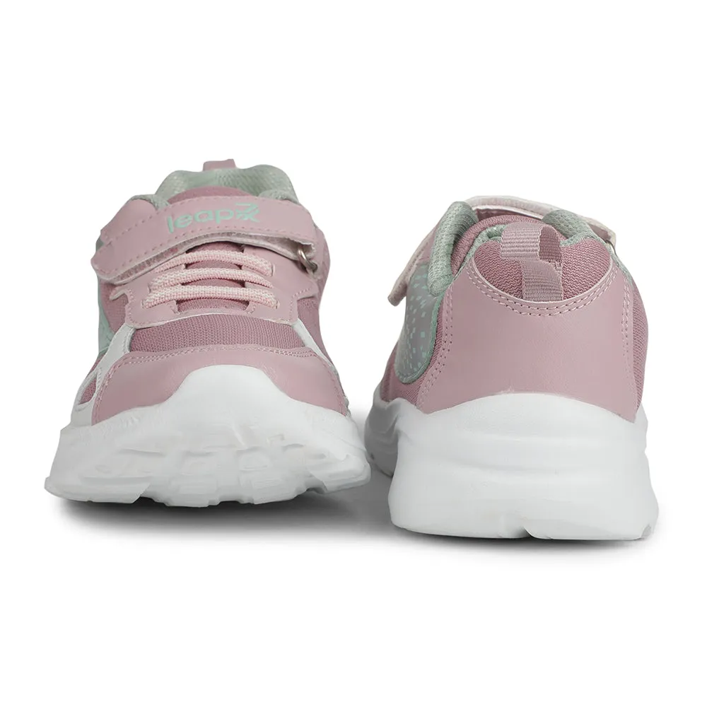 Leap7x Peach Casual Non Lacing Shoes For Kids TRAVEL 1V By Liberty