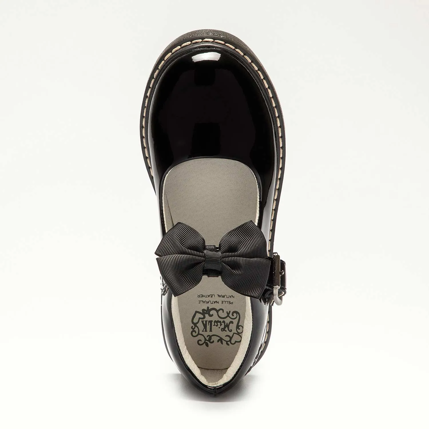 Lelli Kelly Audrey Girls Black Patent School Shoe