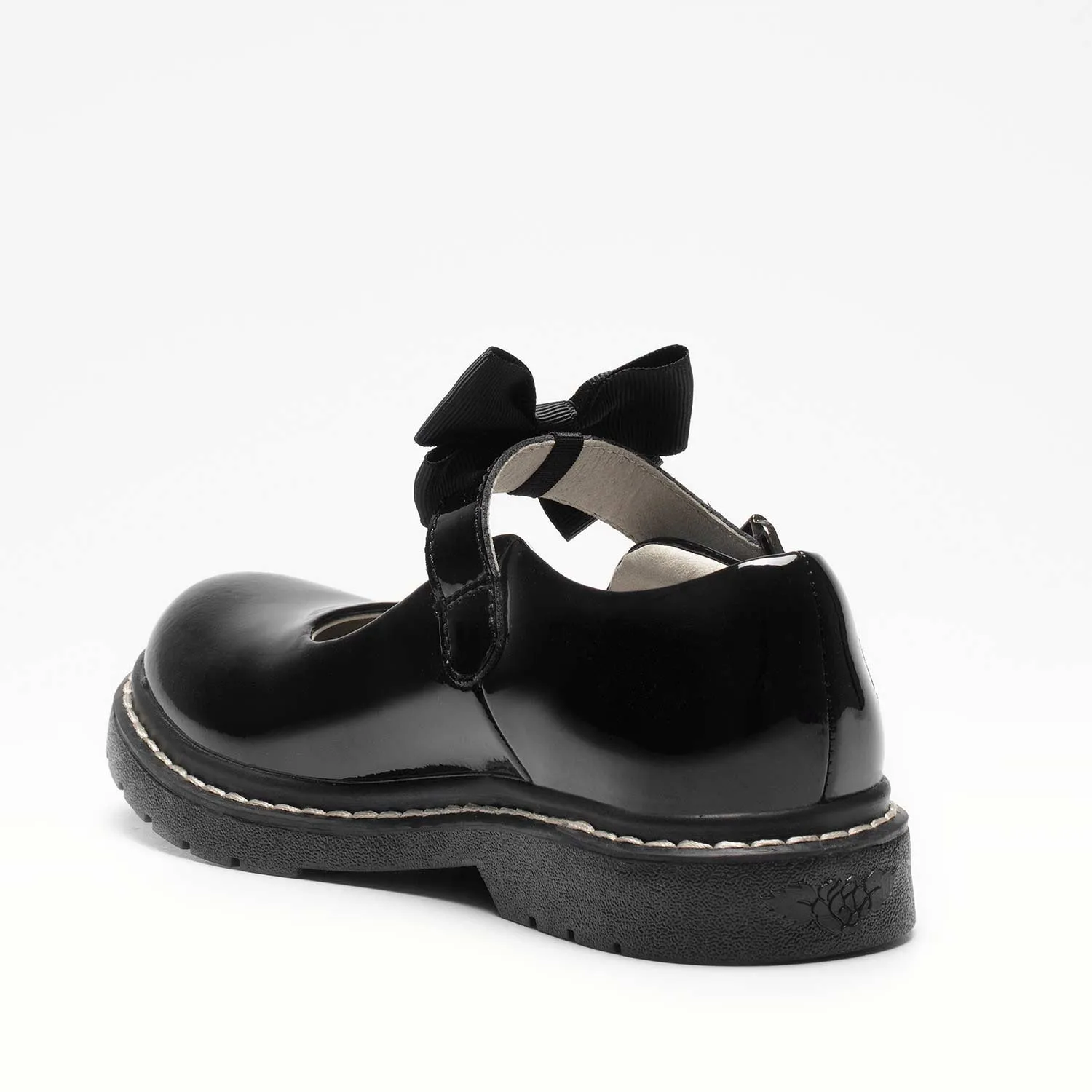 Lelli Kelly Audrey Girls Black Patent School Shoe