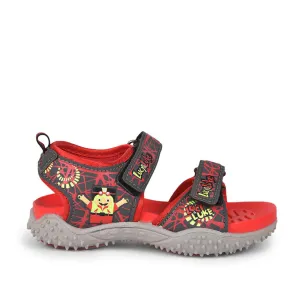 Lucy & Luke (Red) Casual Sandal For Kids By Liberty