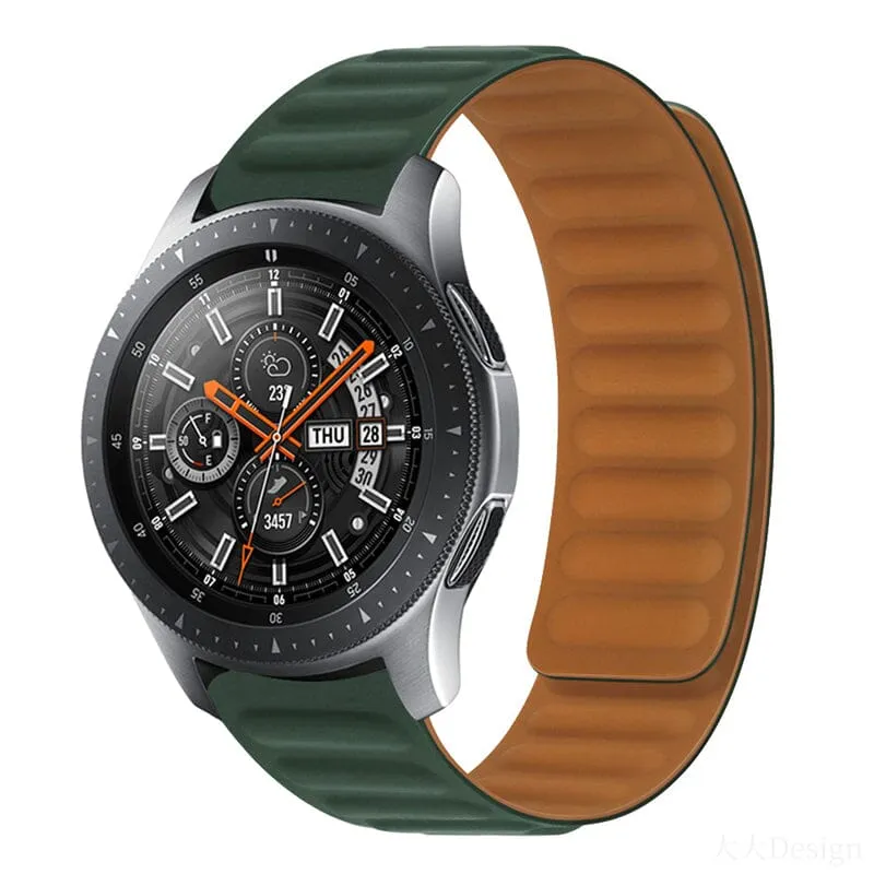 Magnetic Silicone Watch Straps Compatible with the Garmin Vivomove HR & HR Sports