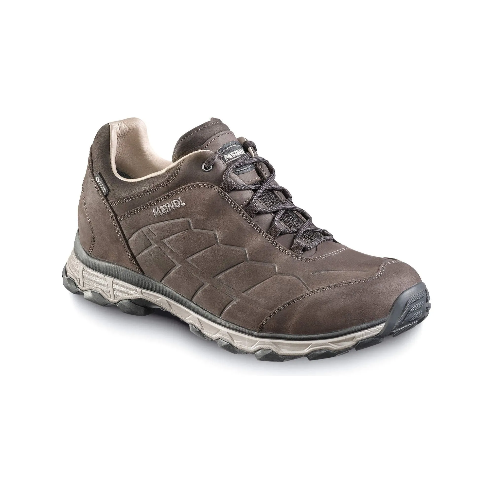 Meindl Palermo GTX Wide Fit Walking Shoes - Dark Brown