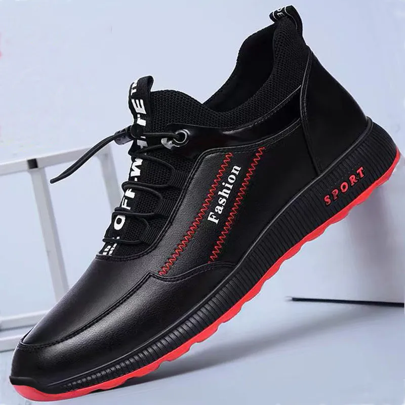 Men's Black Casual Street Shoes