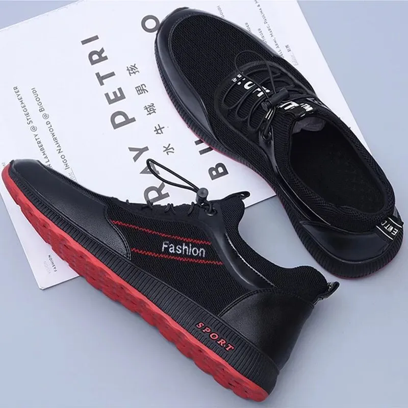 Men's Black Casual Street Shoes