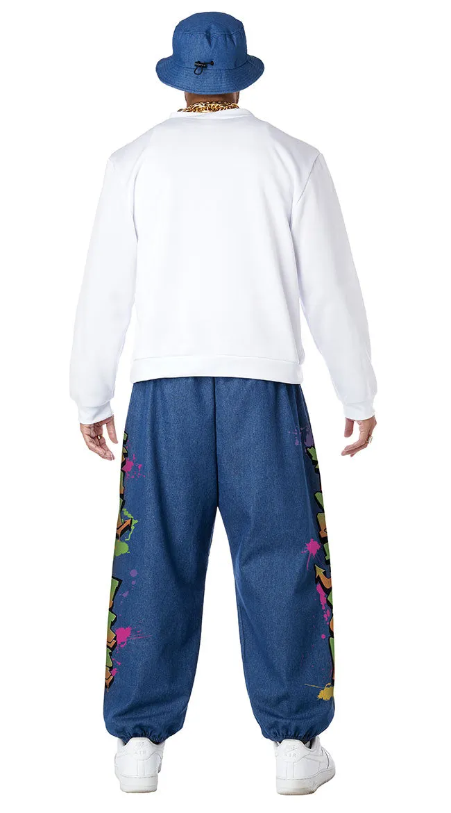 Men's Old School Rapper Costume