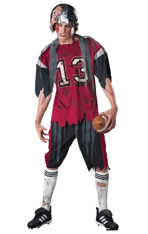 Mens Zombie Footballer Costume