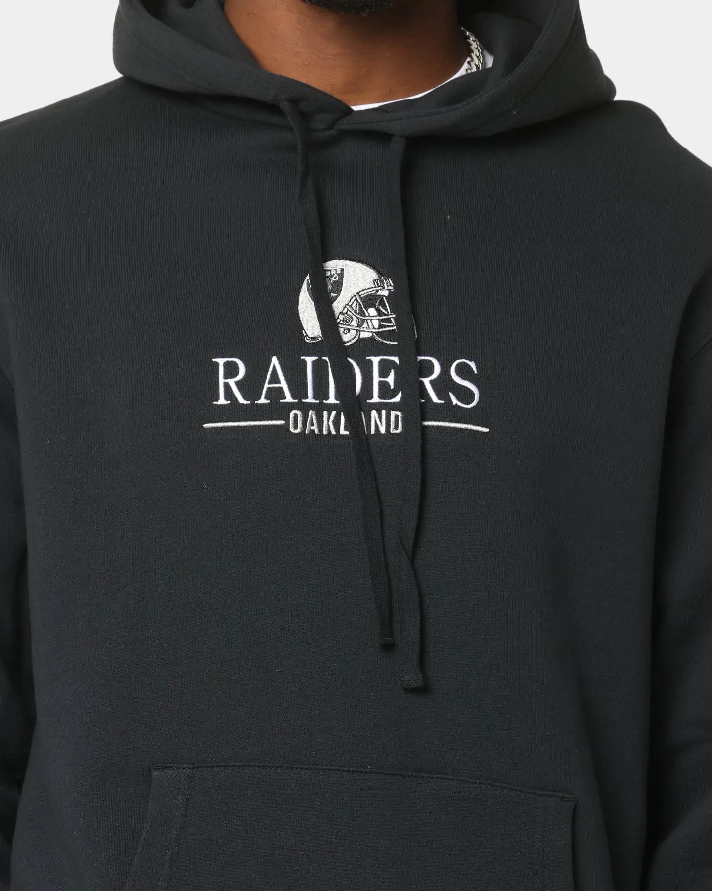 Mitchell & Ness Oakland Raiders Helmet Stack Hoodie Black