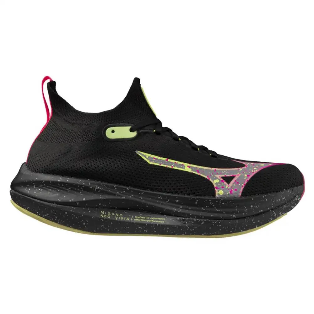 Mizuno Neo Vista (Unisex) - Black/Silver/Pink Tetra