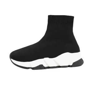 MOF Kids Fashion Sock Sneakers High Top Mesh Slip-On Trainers