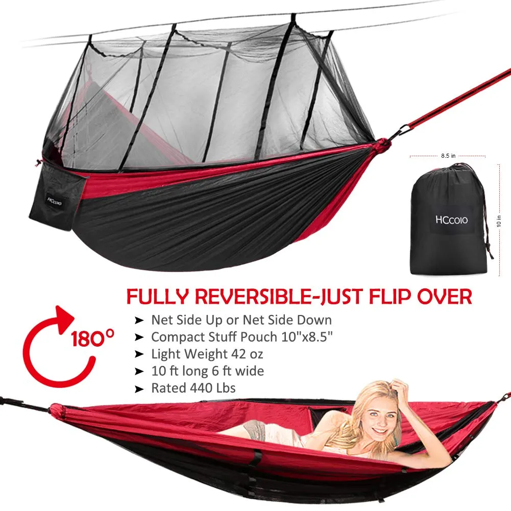 Mosquito Net With Double Camping Hammock - HCcolo