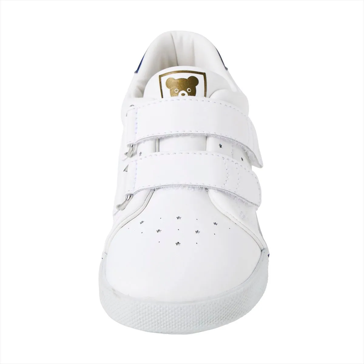 Mr. B’s Double Strap Faux Leather Sneakers for Kids