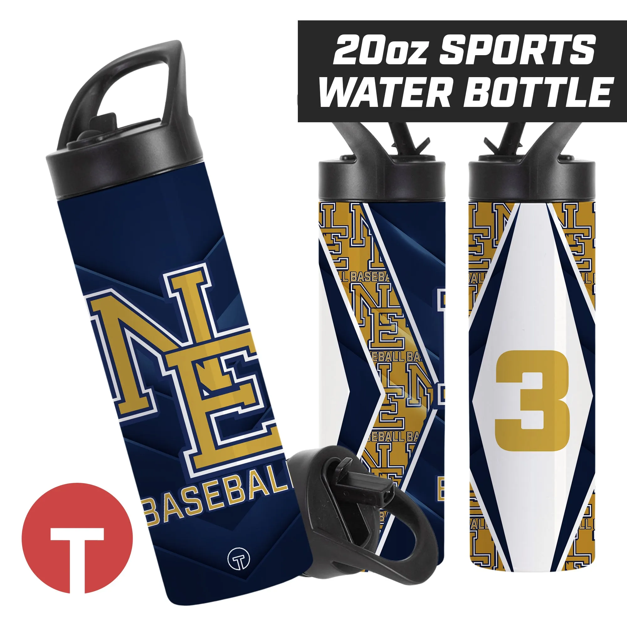 New Egypt Baseball - 20oz Sports Tumbler