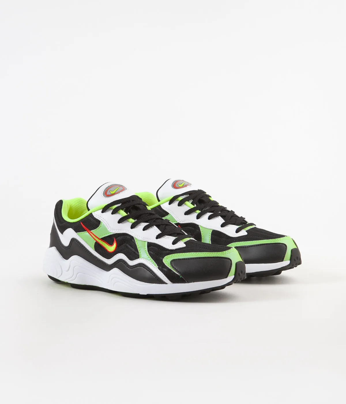 Nike Air Zoom Alpha Shoes - Black / Volt - Habanero Red - White