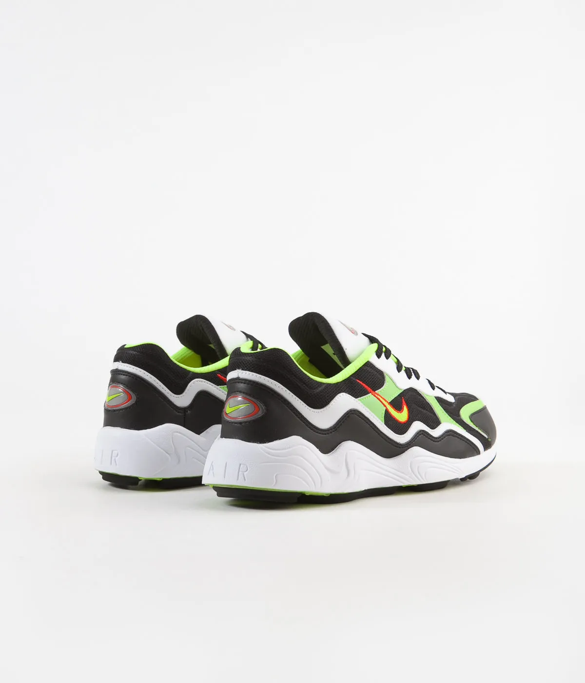 Nike Air Zoom Alpha Shoes - Black / Volt - Habanero Red - White