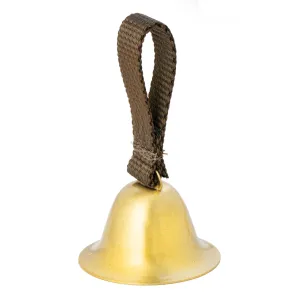 Nite Lite Brass Dog Bell