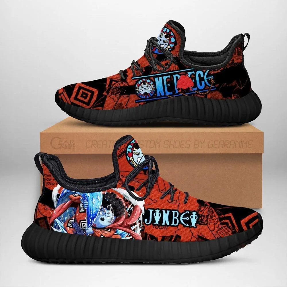 OP Jinbei Reze Shoes Custom OP Anime Sneakers