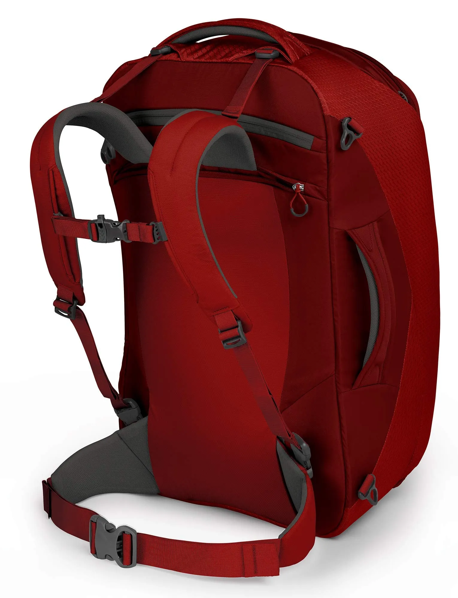 Osprey Packs Packs Porter 65 Travel Backpack, Diablo Red, One Size, Diablo Red, One Size