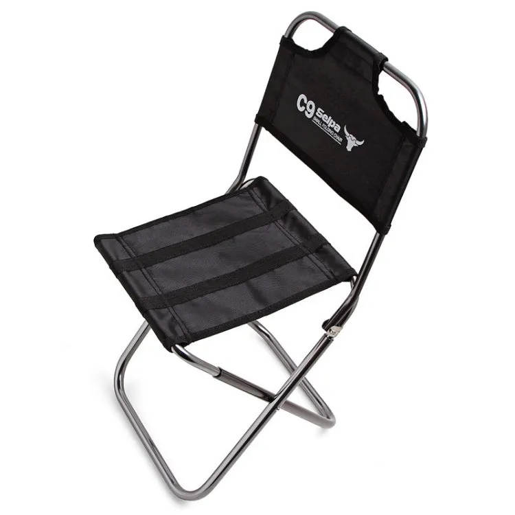 Outdoor Fishing Portable Folding Seat Stool Backpacking Aluminium Alloy Chair