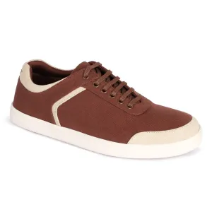 Paaduks Dan Eco-Sole Brown and Beige Sneakers (Unisex)