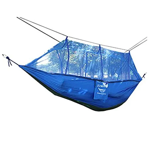 Parachute Double Camping Hammock with Mosquito Net - Glumes