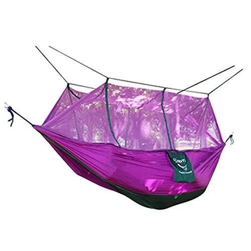 Parachute Double Camping Hammock with Mosquito Net - Glumes