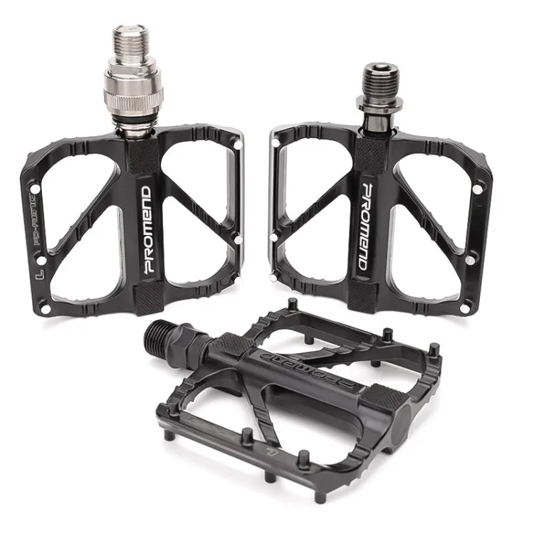 PD-R27 1 Pair PROMEND Bicycle Pedal Road Bike Aluminum Alloy Bearing Quick Release Folding Pedal