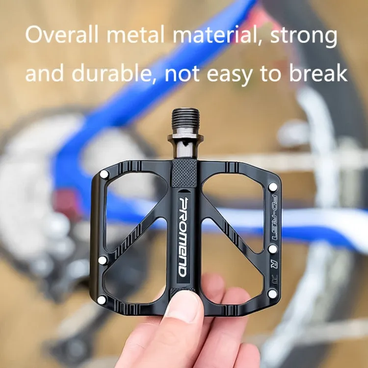 PD-R27 1 Pair PROMEND Bicycle Pedal Road Bike Aluminum Alloy Bearing Quick Release Folding Pedal