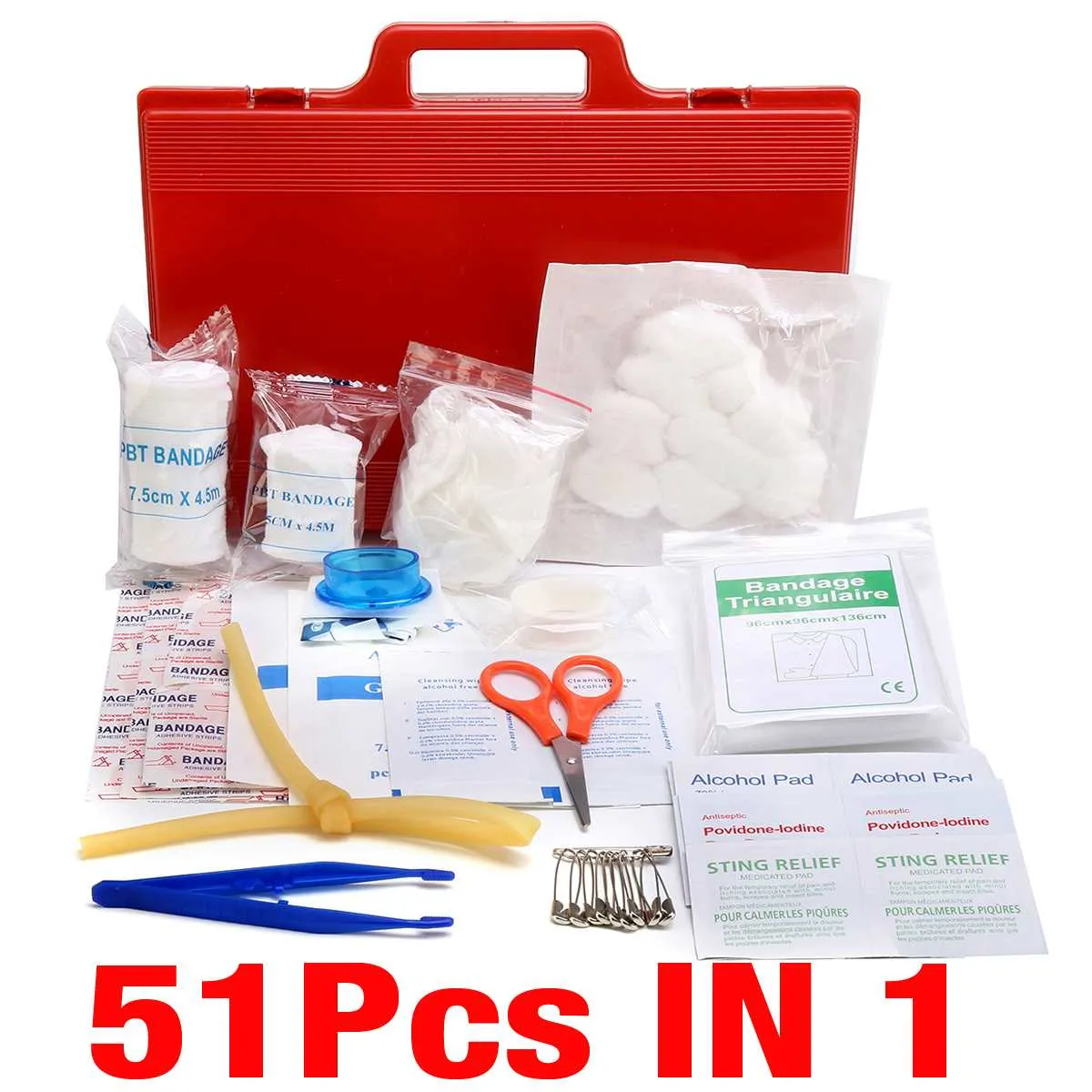 Portable 16-300Pcs Emergency Survival Set First Aid Kit