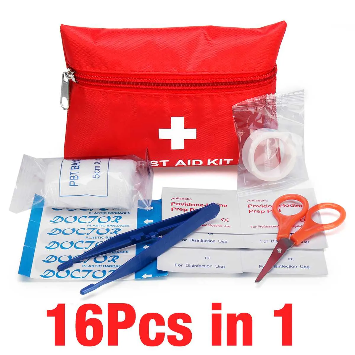 Portable 16-300Pcs Emergency Survival Set First Aid Kit