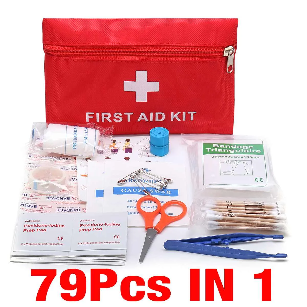 Portable 16-300Pcs Emergency Survival Set First Aid Kit