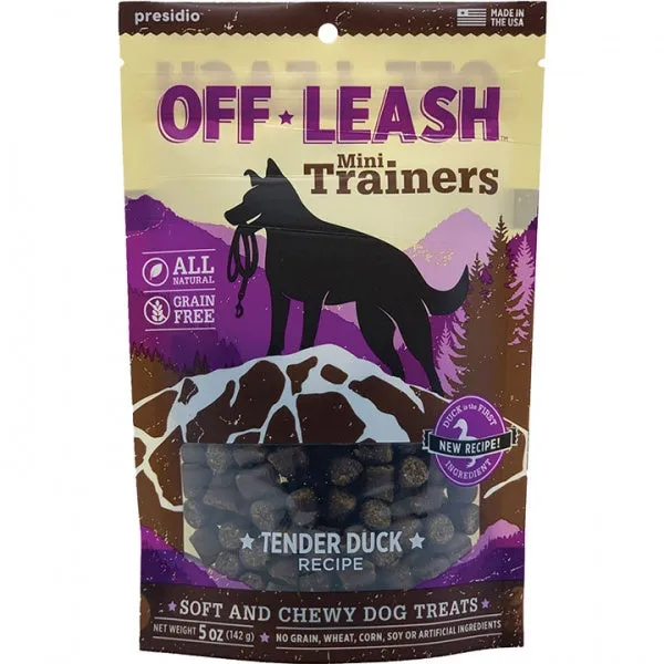 Presidio D Off Leash Trainers Duck 12oz