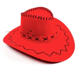 Red Cowboy Hat