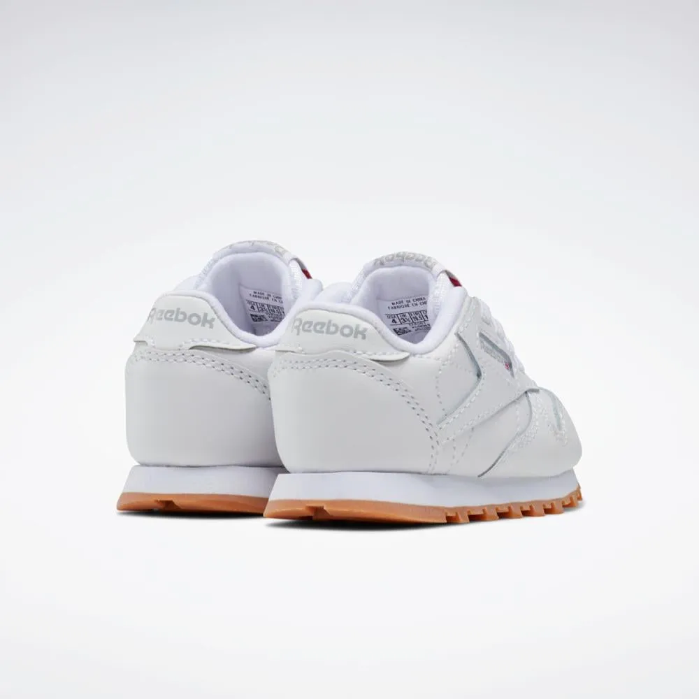 Reebok Footwear Kids Classic Leather Shoes - Infant FTWR WHT/FTWR WHT/REEBOK RUB