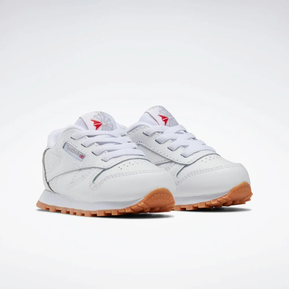 Reebok Footwear Kids Classic Leather Shoes - Infant FTWR WHT/FTWR WHT/REEBOK RUB