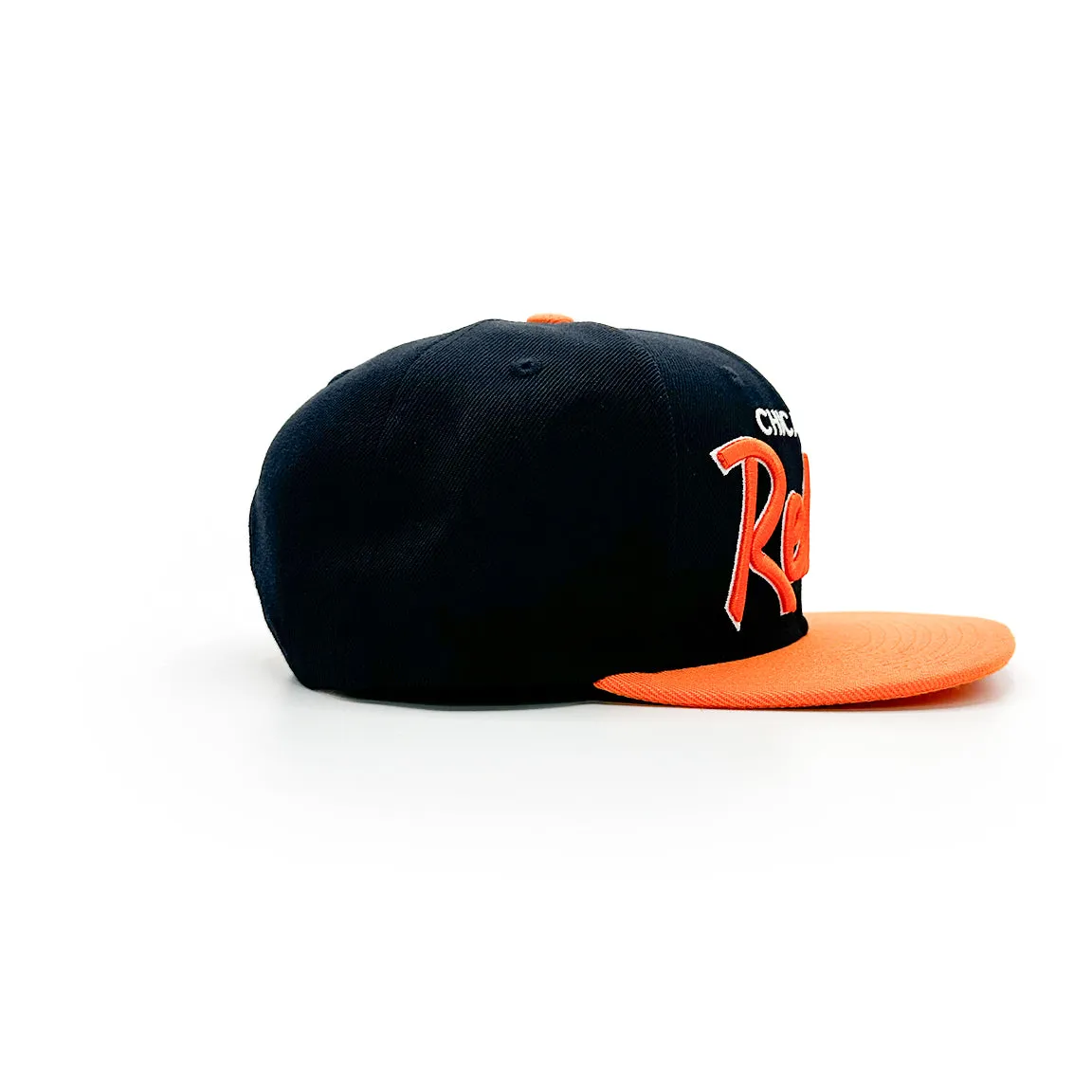 Relish Vintage Sports Script - Orange and Navy