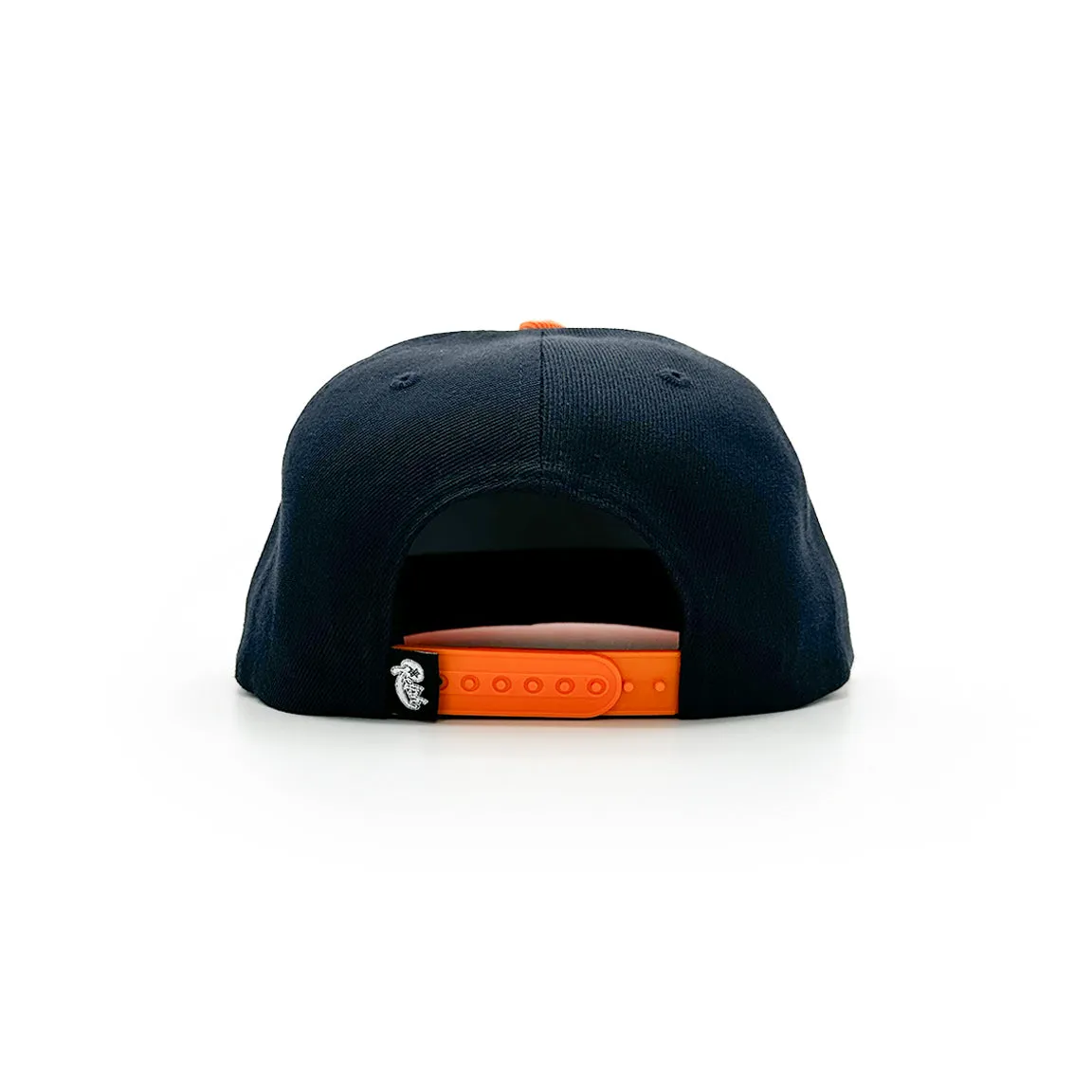 Relish Vintage Sports Script - Orange and Navy