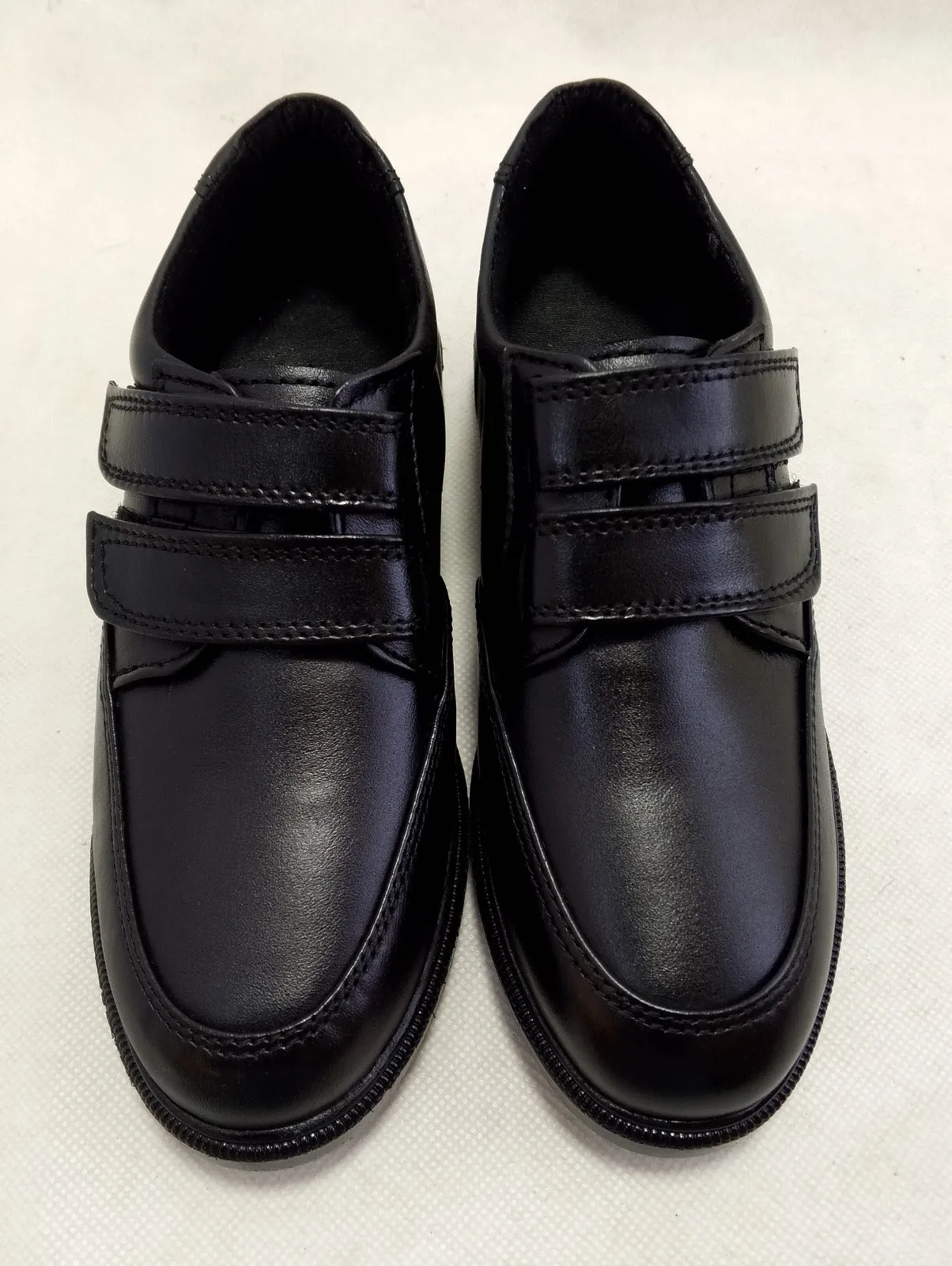 School Shoes, Leather Upper with Velcro and rubber sole