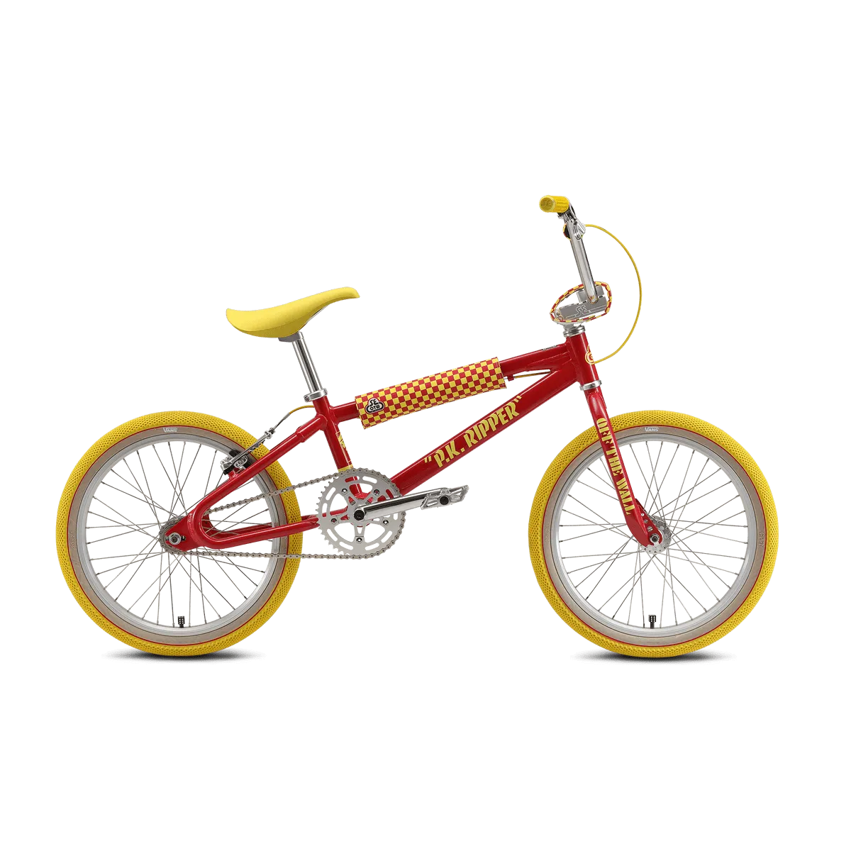 SE Bikes x Vans Looptail PK Ripper Bike Red / Yellow