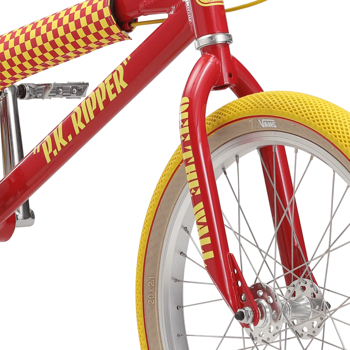 SE Bikes x Vans Looptail PK Ripper Bike Red / Yellow