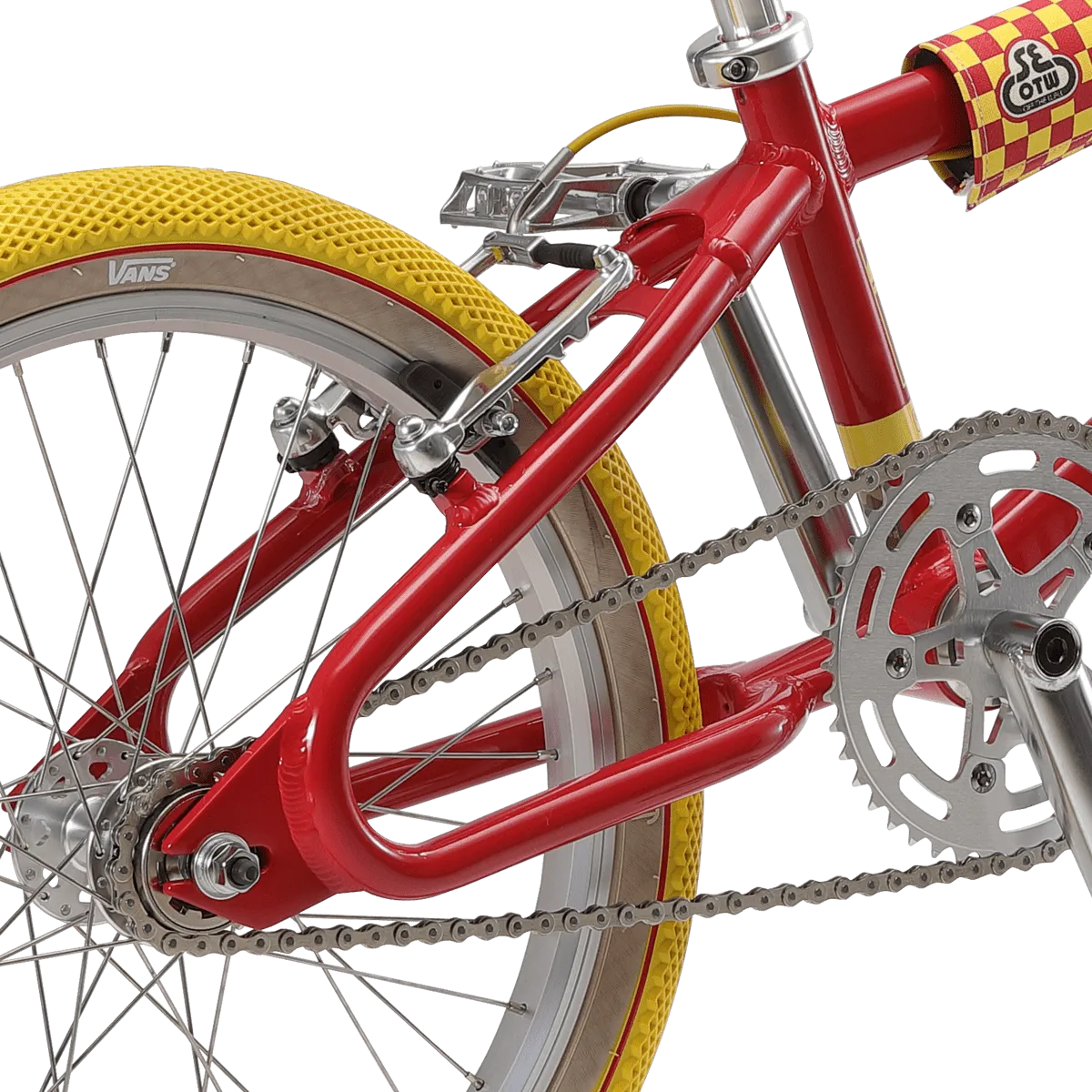 SE Bikes x Vans Looptail PK Ripper Bike Red / Yellow