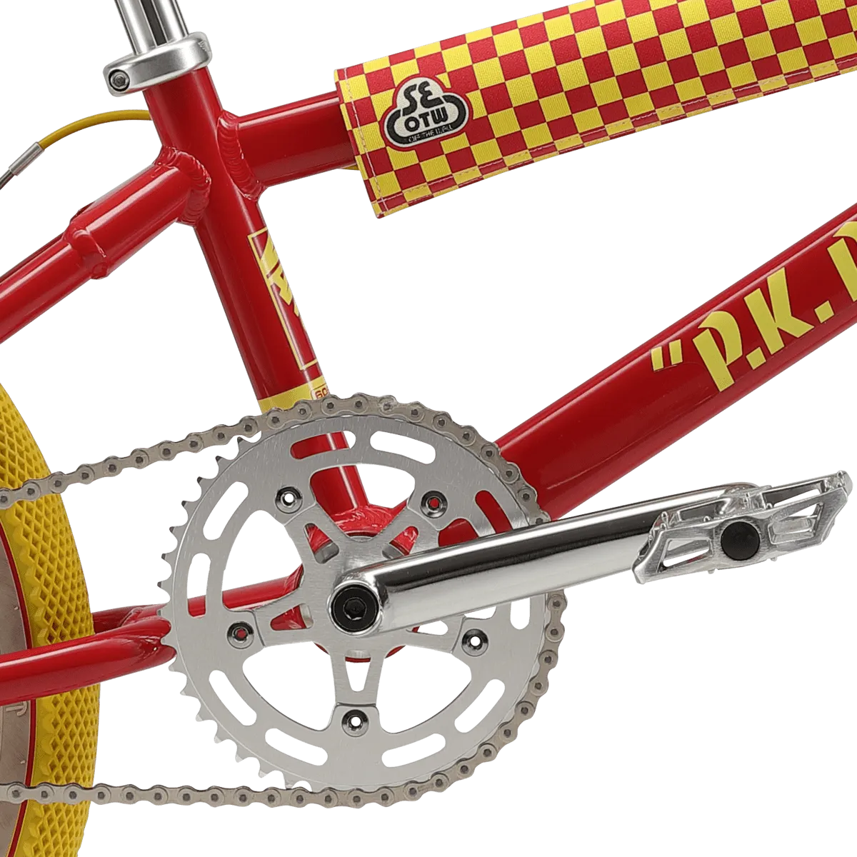 SE Bikes x Vans Looptail PK Ripper Bike Red / Yellow