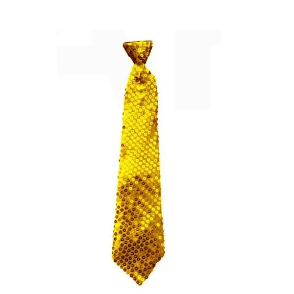 Sequin Necktie (Gold, Silver, Black, Hot Pink, Purple, Red)