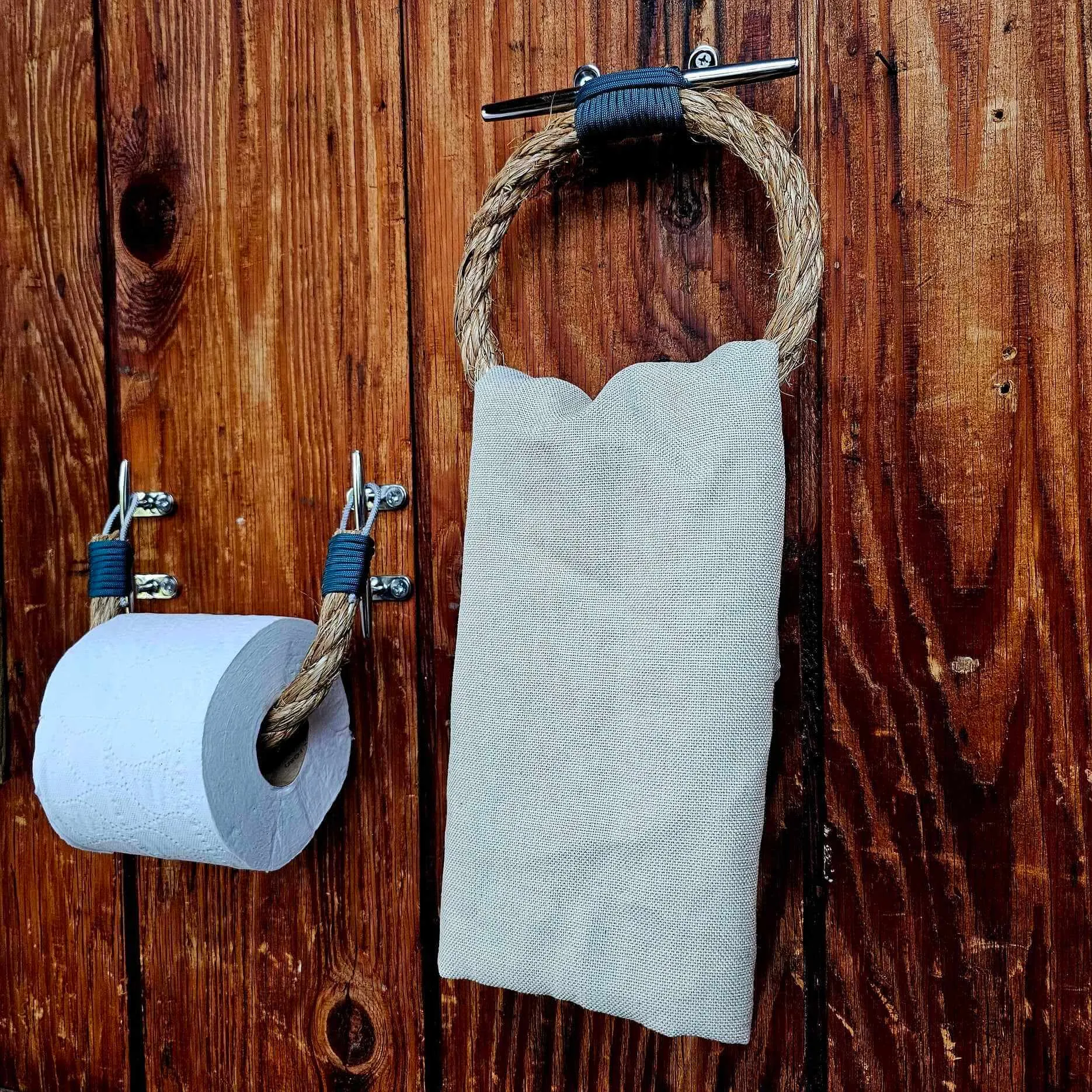 SET Manila Towel Ring   TP Holder