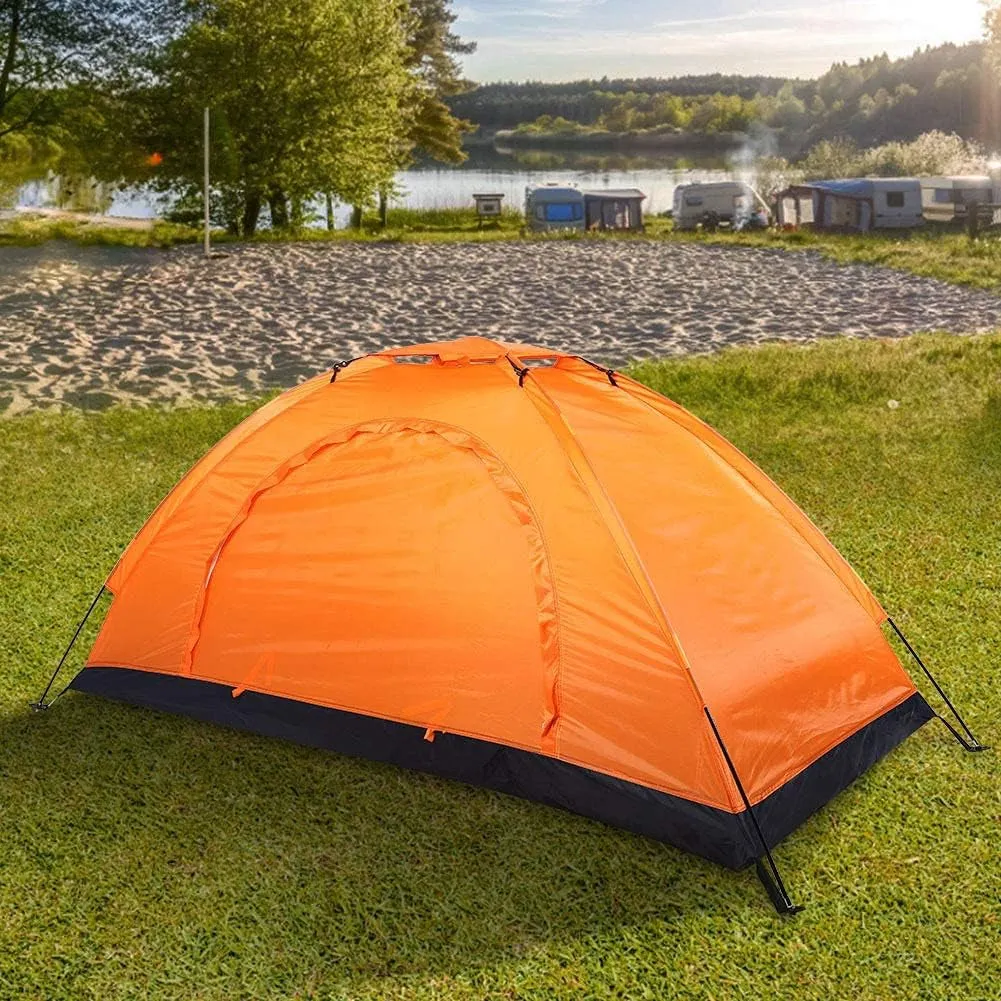 Single Person Waterproof Tent, Lightweight, Windproof, Suitable for Camping & Hiking